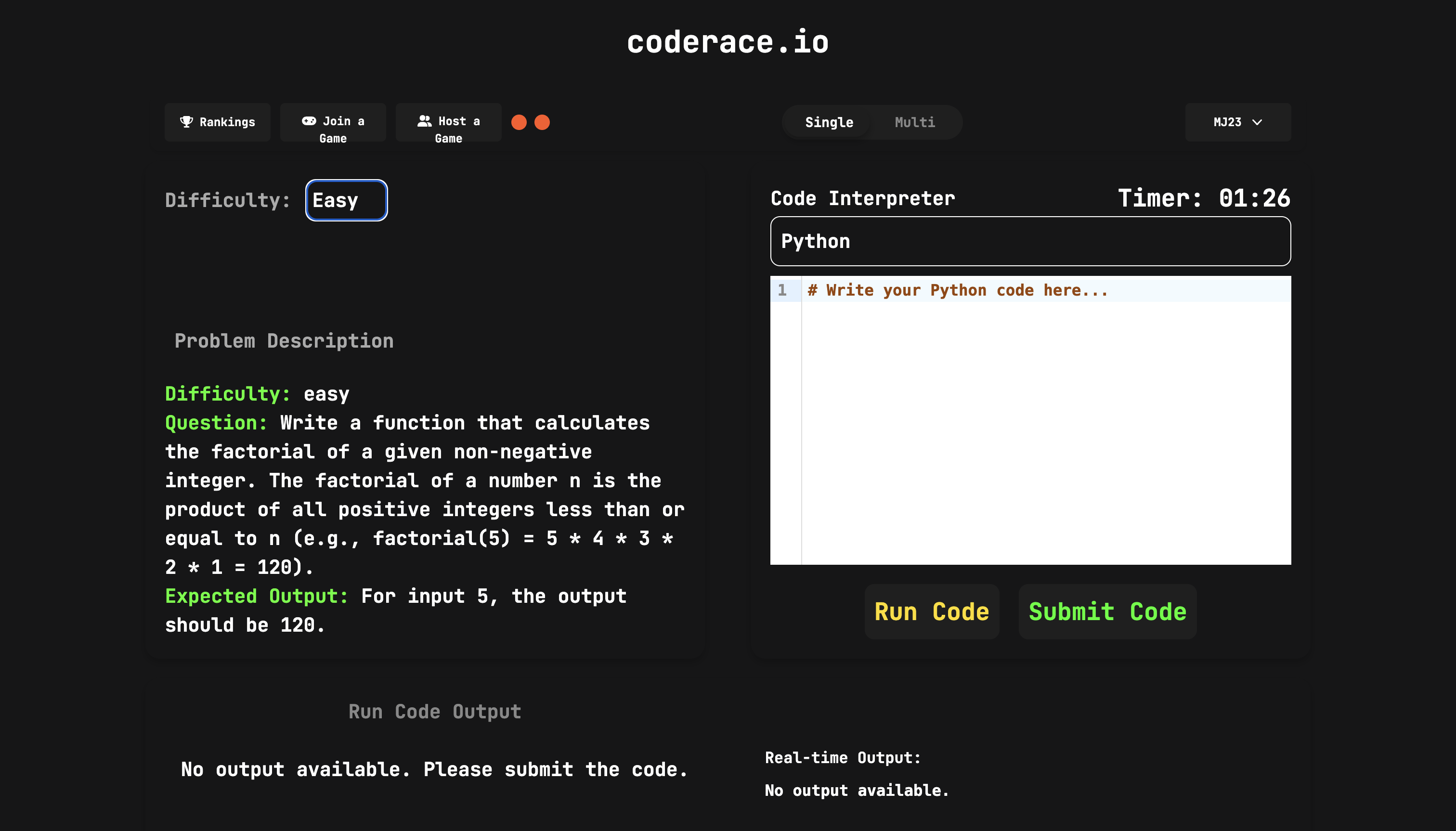 Coderace.io